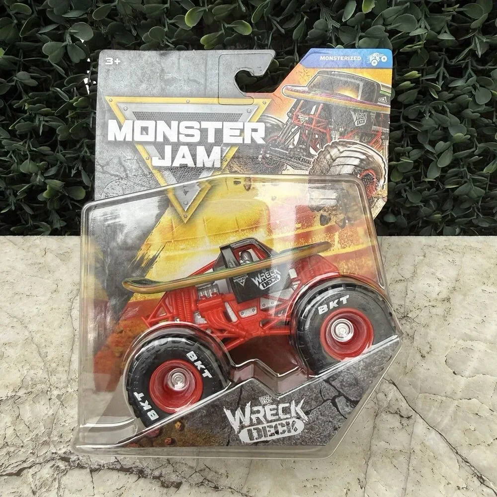 Monster Jam Tech Deck Wreck Deck - Spin Master 2026 Monsterized Truck
